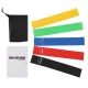 Multicolor 10 Pieces of 2 Sets Premium Resistance Loop Bands - Fitness Exercise Bands for Legs, Glutes, and Strength Training with Carry Bag