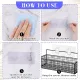 6 Pack Adhesive for Shower Caddy Adhesive Replacement Stickers Sticky Pads - Shower Shelf Adhesive for Corner Shower Caddy, Bathroom Storage Shelves Kitchen Racks