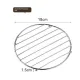 Can Cooker Rack, Round, Silver, Placemat Stainless Steel Round Square Pan Pot Mat Holder Stand Hot Placemats