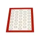 Silicone Baking Mat 3 pcs Set Reusable Non-Stick Baking Sheet Pastry Kneading Dough Oven Mat For Macaron Biscuit Dough,
