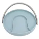 Kitchen Storage Turntable Non Skid Kitchen Spice Beverage Pull Out Organizer Rack for Kitchen Cabinets PantryBlue