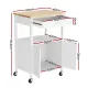 Artiss Kitchen Island Trolley Rolling Serving Cart Storage Drawer Cupboard 60cm