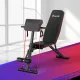 Everfit Weight Bench Adjustable Preacher Curl Bench Press Dumbbell Stool 260kg
