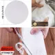 8 pieces Silicone Steam Mat - 32 cm - Reusable - Baking Mats - With Non-stick Coating - Steam Paper - For Dumplings, Buns, Dim Sum - Round - White