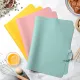 Large Silicone Baking Mat with Measurement Guide, Non-Slip Dough Rolling Mat for Pastry, Fondant and Pizza, Green, 60 x 40 cm