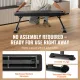 Flat Weight Bench, Foldable Strength Training Bench, Utility Workout Bench for Full Body Workout, 1000 LBS Press Bench for Home Gym Exercise, for Multi-Purpose Weight Training and Ab Exercises