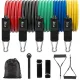 Resistance Bands - Exercise Bands - Training Bands - Resistance Bands with Handles for Men and Women - Exercise Bands for Fitness and Strength Training at Home