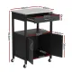 Artiss Kitchen Island Trolley Rolling Serving Cart Storage Drawer Cupboard 60cm