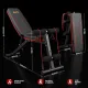 Everfit Weight Bench Adjustable FID Bench Press Home Gym 150kg Capacity