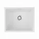 Cefito Kitchen Sink 55x45cm Granite Stone Sink Single Bowl White
