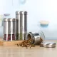 Round clear glass jars Kitchenware Grocery storage jars Tea jars Food storage jars  Airtight Food Storage Container （3pcs）