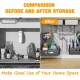 CARLA HOME 2 Pack Under Sink Organiser with Sliding Drawers for Kitchen & Bathroom