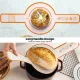 2 Pieces Oven Baking Mat - Bread Sling - Multifunctional - Silicone - Sling Baking Mat with Long Handle - Bread Baking Mat - Reusable Oven Liner with Long Handles - Suitable for air fryer, oven and microwave - 52.5×21.5×0.04cm
