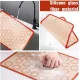 2 pieces Silicone macaron baking mat - 42 x 29.5 cm - Non-stick mat - Non-slip - Washable - Reusable - For making gingerbread / cake / bread - Non-stick silicone macaron baking tray - Red