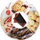 2 pcs Non Stick Baking Pan Glass Fiber Oven Mat Cake Mat Silicone Baking Pad Baking Pastry Tools