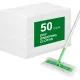 Dry Sweeping Cloths for Swiffer Sweeper Mop - 50 Count Disposable Dry Mop Refills Pad for Floor Mopping & Cleaning - Hardwood Floor Mop Cleaner Cloth Refill, Unscented (Mop is not Included)