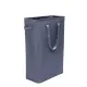 Ultra thin laundry basket, narrow laundry basket with handle, foldable, portable storage box for dirty clothes (dark gray 39*19*60)