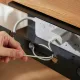 Under table power board rack, cable management tray, cable management tray, under table cable tray, under table wire tray