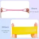 3 Pack Figure 8 Fitness Resistance Band, Elastic Bands for Working Out,Arm|Back|Chest Training Exercise Bands, Exercise Equipment for Yoga, Pilates,Physical Therapy