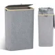 100L Laundry Basket With Lid Laundry Hamper With Handles Dirty Laundry Basket, Laundry Bin Laundry Basket Foldable