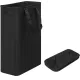 Slim Laundry Basket Narrow Laundry Hamper With Handles Collapsible Dirty Clothes Hamper - Black