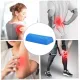 Half Round Foam Roller, Yoga Foam Roller for Pain Relieved, Muscle Massage, Physical Therapy (Blue)