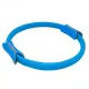 Multicolor Yoga Circle Crescent Handle Pilates Ring for Body Toning Exercise - Blue