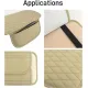 Thin Car Center Console Cover,Leather+Memory Foam Car Armrest Cover with 2 Storage Bags,Universal Car Storage Organizer Car Accessories Interior for Most Cars Trucks SUVs (Black)