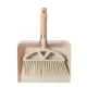 Wooden Handle Mini Brush and Dustpan Set for Desktop Cleanup Small Sweeper Set - B39