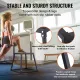 Plyometric Jump Box, 18 Inch Plyo Box, Steel Plyometric Platform and Jumping Agility Box, Anti-Slip Fitness Exercise Step Up Box for Home Gym Training, Conditioning Strength Training, Black