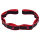 Stretching Strap, 8 Loop Yoga Straps for Stretching, Elastic Stretch Strap Stretch Band for Exercise Yoga Fitness Gym - Red