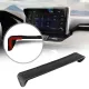 Universal Car GPS Sun Shade Visor Cover Anti Glare Shield for 7 to 8 Inch Navigation Screens Black, for Car Truck Motorcycle and Vehicle Use