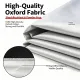 Half Car Cover Sedan with Green Reflective Strip,All Weather Car Body Cover for Sun, Rain, Dust(Fit hatchbacks Length 3.8m to 4.3m)-silver