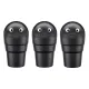 3pcs Car Trash Can Portable Cute Garbage Bin for Car Waste Storage Container