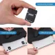 2Pcs Keyboard Riser Self-Adhesive Mini Portable Laptop Stand Foldable Portable Computer Self Adhesive Keyboard Riser for Laptop Most Keyboards, Black ABS Adjustable Keyboards Stand for Desktop