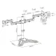 Brateck Dual Monitor Premium Articulating Aluminum Monitor Stand Fit Most 17"-32" Monitors Up to 8kg per screen