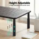 Artiss Monitor Stand Adjustable Riser For Computer Monitor And Laptop 3 Height Desk Organizer Black