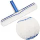 Window Cleaning Kit, Window Squeegee And Microfiber Cloth, Shower Squeegee With Rubber Lip, Window Cleaning Tool, 35Cm