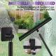 Extendable Shower Squeegee - Up to 120 CM - With Hanging Hook and Squeegee Cloth - Floor Squeegee / Window Squeegee with Long Handle - Shower and Bathroom Squeegee - For Windows, Mirrors, Bathroom, Smooth Surfaces