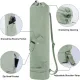 Green Yoga Mat Bag Yoga Accessories Pilates Bag Fitness Bag Yoga Essentials Durable