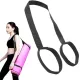 Yoga mat straps - Carrying straps for packing yoga mats - Portable shoulder straps for storing picnic mats - Elastic - Multifunctional straps