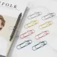 Pen Holder Clip, Metal Pen Holder Clips for Notebook - 8 Pcs Colorful Paper Clip Pen Holder Planner Accessories, 4 Color Available (Only for Pens with a Thickness of Less Than 0.5 Inches)