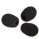 Replacement for Game Headset Microphone Windscreen Mic Boom Foam Cover, Lapel Headset Microphone Windscreen Foam Cover，3-Pack