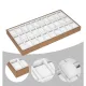 30-Grid Watch & Jewellery Tray Organiser Display Case Holder – Velvet Drawer Insert