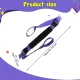 Yoga Strap Yoga Stretching Strap Premium Fitness Portable Exercise Dance - Purple