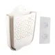 Collapsible Hanging Laundry Basket PP Wall Mounted Collapsible Laundry Hamper for Laundry Dorm Room (Large White)