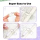 Paper Clip Pen Holder, Metal Pen Clips for Notebook - 8 Pcs Colorful Pen Clip Holder Planner Accessories, Colorful Cute Pen Clips (Only for Pens with a Thickness of Less Than 0.5 Inches)