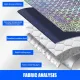 Car Windshield Sun Shade, 55.1 x 27.5 Front Windshield Sunscreen Heat Shield, Universal Car Front Window Sun Protector Cover, Car Windshield Cooling Cover for Truck SUV Car (Silver)