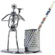 Pen Holders Iron Pen Case Iron Pen Holder Model Desktop Desktop Pen Holder Made of metal iron, strong and durable