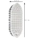 Brush - Multifunctional cleaning brush - Sturdy hand brush with stiff bristles - Multiple flexible brush heads - Suitable for cleaning bathtubs, kitchens, faucets and corners - Set of 2